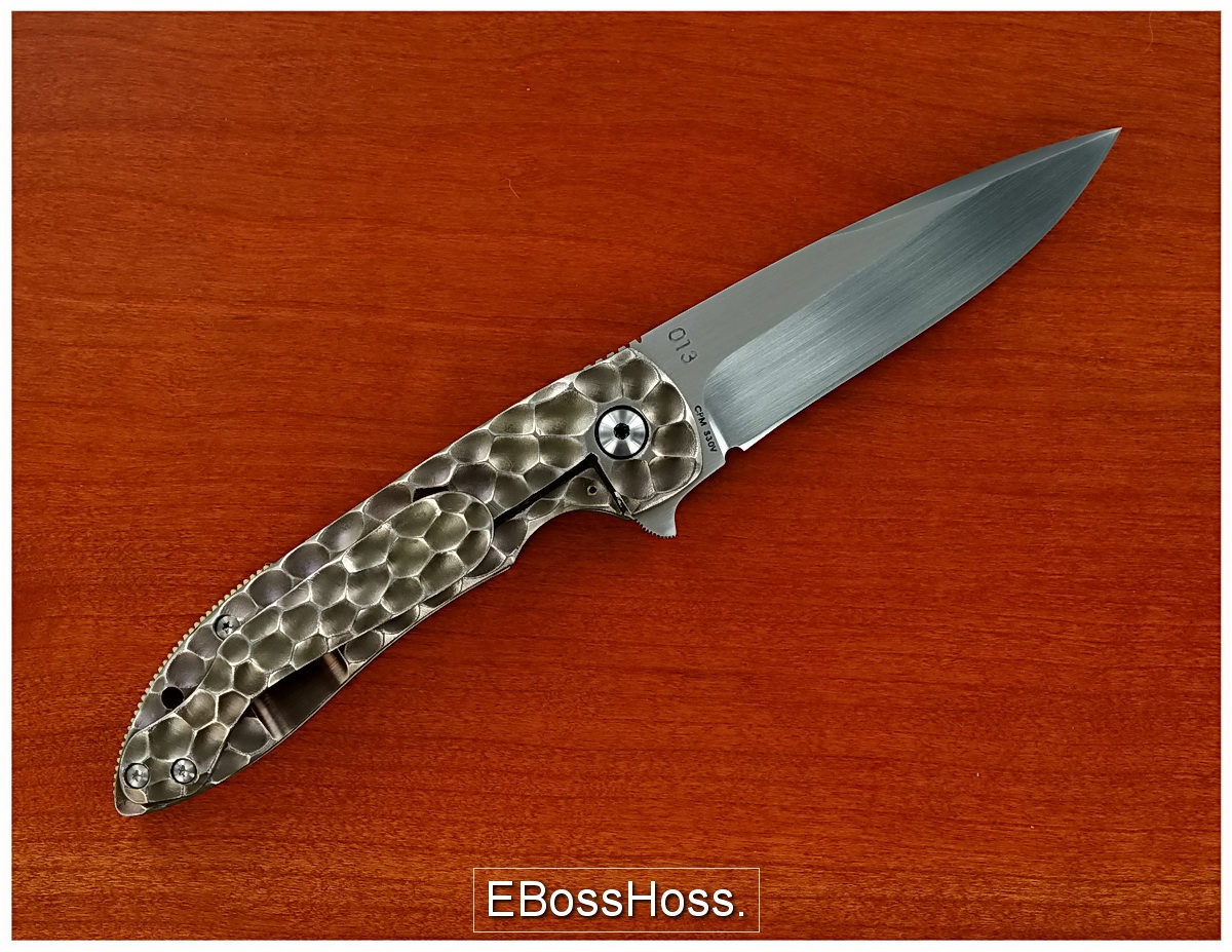 Korth Cutlery Carved K2 Flipper